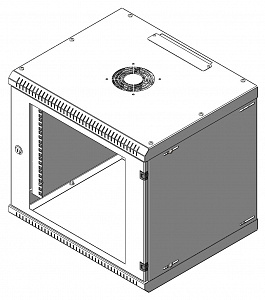 Шкаф телекоммуникационный настенный DT TLNR-9U.450